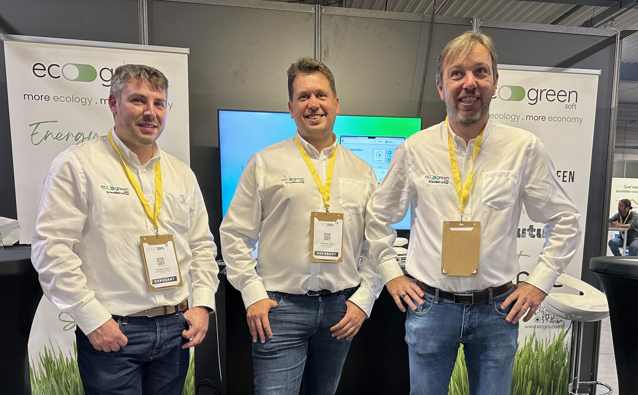 Ecogreen Soft au  SolarXpo 2025 : une journée BtoB enrichissante au WEX